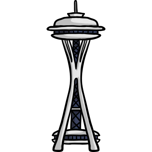 Space needle icon