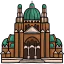 Basilica of the sacred heart アイコン 64x64