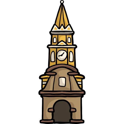 Clock tower icon