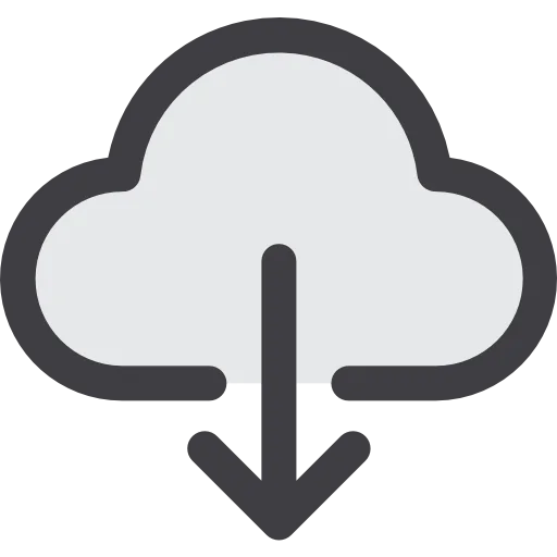 Cloud computing Ikona