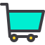 Shopping cart icon 64x64
