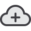 Cloud computing icon 64x64