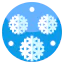 Snow flake icon 64x64