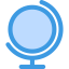 Earth globe icon 64x64