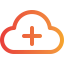 Cloud computing icon 64x64