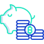 Piggy bank icon 64x64