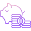 Piggy bank icon 64x64