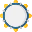 Tambourine icon 64x64