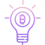 Idea bulb icon 64x64