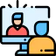 Video conference icon 64x64