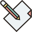Paper note icon 64x64