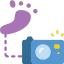 Foot print icon 64x64