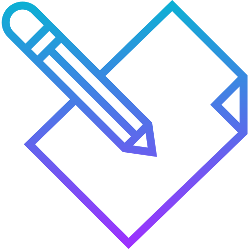 Paper note icon