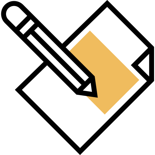 Paper note icon