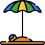 Beach umbrella іконка 64x64
