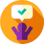 Motivational speech icon 64x64