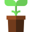 Plant pot icon 64x64