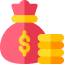 Money bag ícono 64x64
