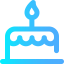 Birthday cake icon 64x64