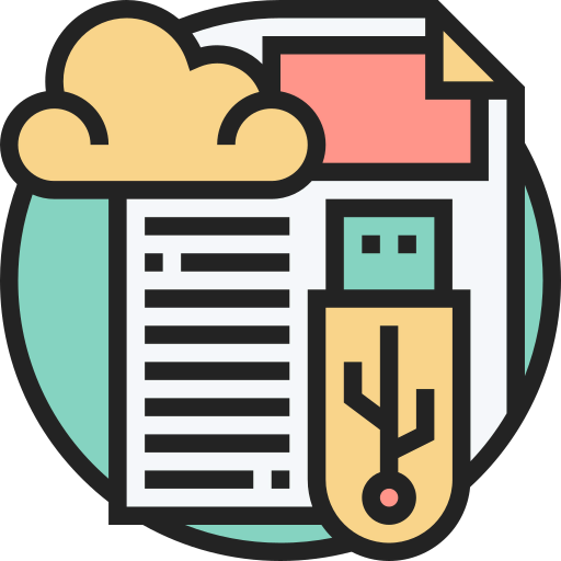 Cloud storage Symbol