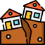 Earthquake icon 64x64
