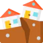 Earthquake icon 64x64