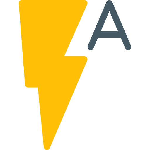 Auto flash icon