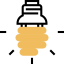 Light bulb icon 64x64