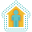 Stay home icon 64x64