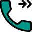 Forward call ícono 64x64