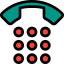 Dial pad ícono 64x64