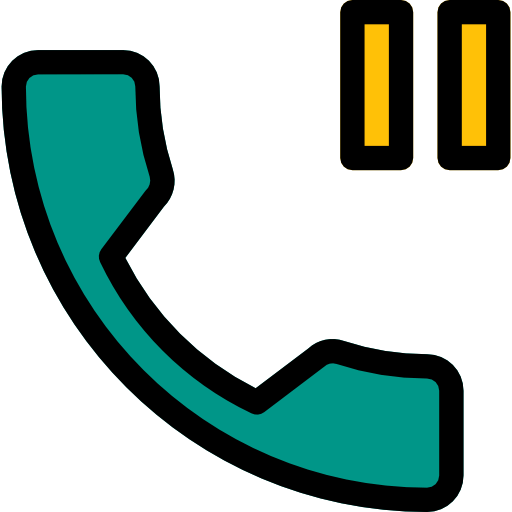 Pause call icon