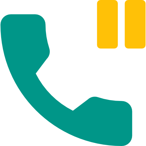 Pause call icon