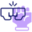 Fist bump Symbol 64x64