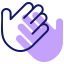 High five icon 64x64