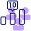 Bar graph icon 64x64
