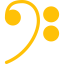 Bass clef Symbol 64x64