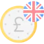 Pound sterling іконка 64x64