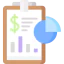 Financial report icon 64x64