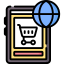 Online business icon 64x64