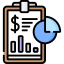 Financial report icon 64x64