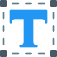 Text icon 64x64