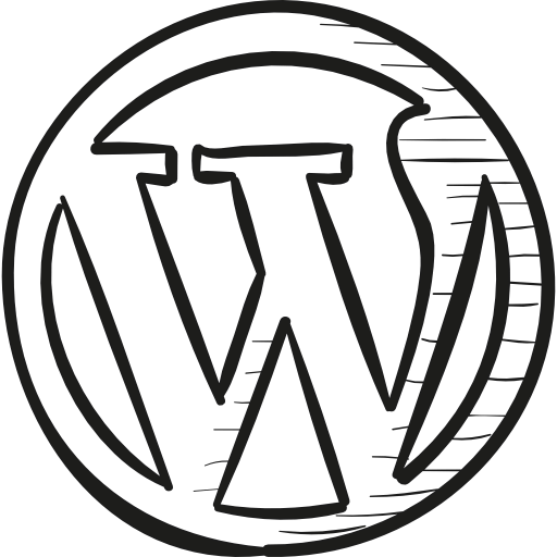 Wordpress Draw Logo icon