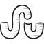 Stumble upon drawn logo icon 64x64