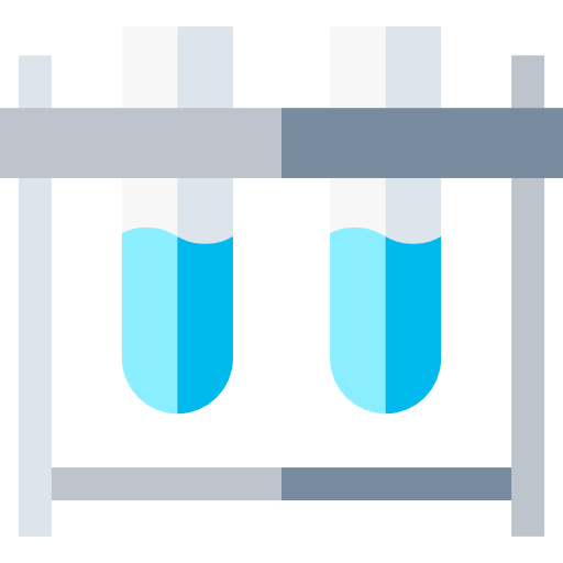 Test tubes icon