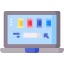 Online shopping icon 64x64