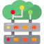 Cloud computing biểu tượng 64x64