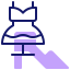 Wedding dress icon 64x64