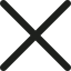 Letter x icon 64x64