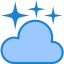 Cloudy night icon 64x64